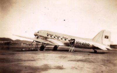 VH-ABR at Garbutt, Townsville, 1946 VH-ABR at Garbutt, Townsville, 1946