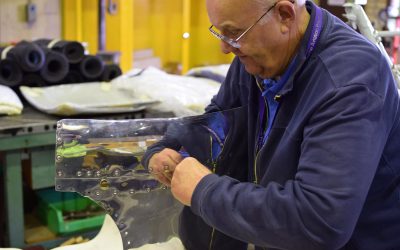 John demonstrating the use of Dzus fasteners on part of the engine cowling, Oct 2016. John demonstrating the use of Dzus fasteners on part of the engine cowling, Oct 2016.