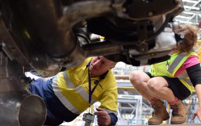 Pete and Elsie check alignment of the engine frame & mounting points. Feb 2017. Pete and Elsie check alignment of the engine frame & mounting points. Feb 2017.