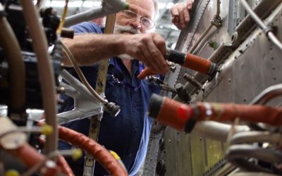 Barry preparing another one of the lines. Feb 2017. Barry preparing another one of the lines. Feb 2017.