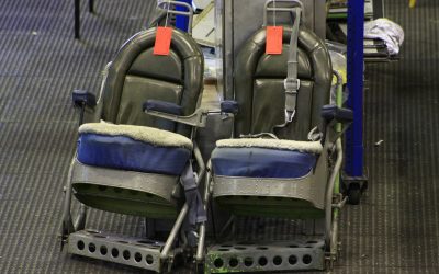 Pilots' seats, temporarily removed from Kanana for maintenance. Kanana restoration, September 2016. Pilots' seats, temporarily removed from Kanana for maintenance. Kanana restoration, September 2016.