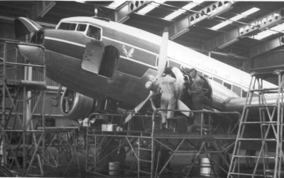 VH-ABR with Brian Girdwood VH-ABR with Brian Girdwood